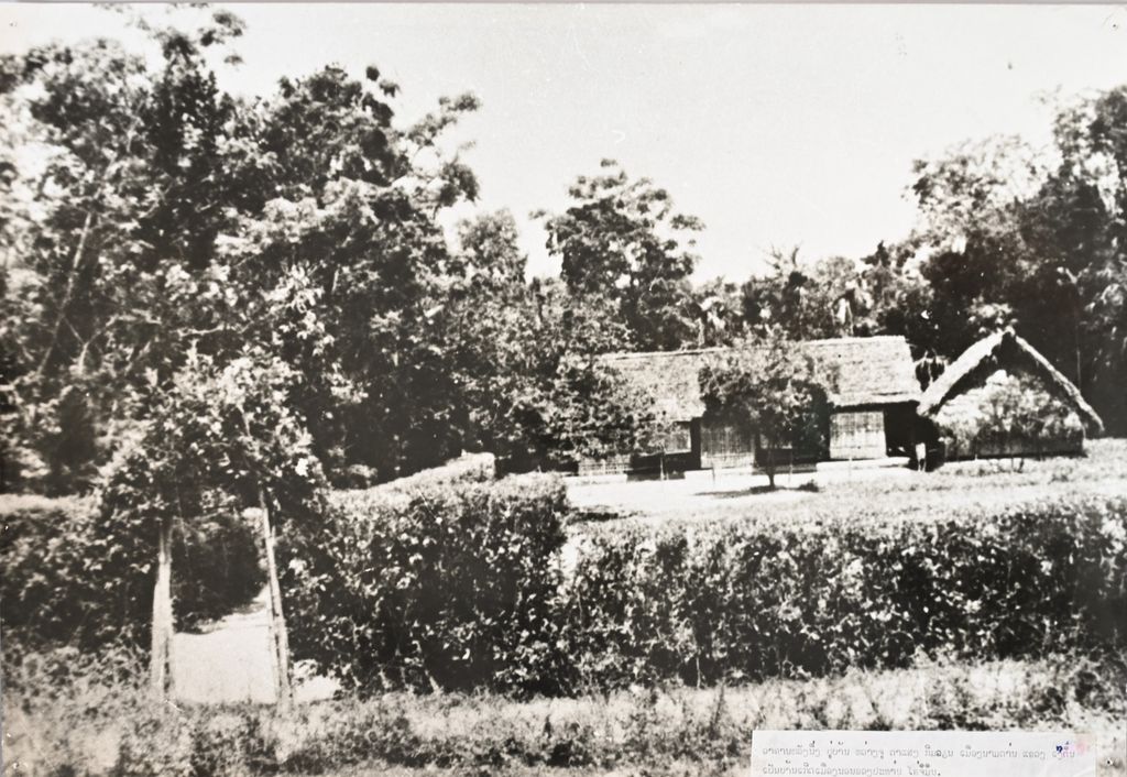 ອາຄານຫຼັງໜຶ່ງຢູ່ບ້ານຫວ່າງລູຕາແສງກິນລຽນ, ເມືອງນານດ່ານ, ແຂວງເງ້ຕິນ