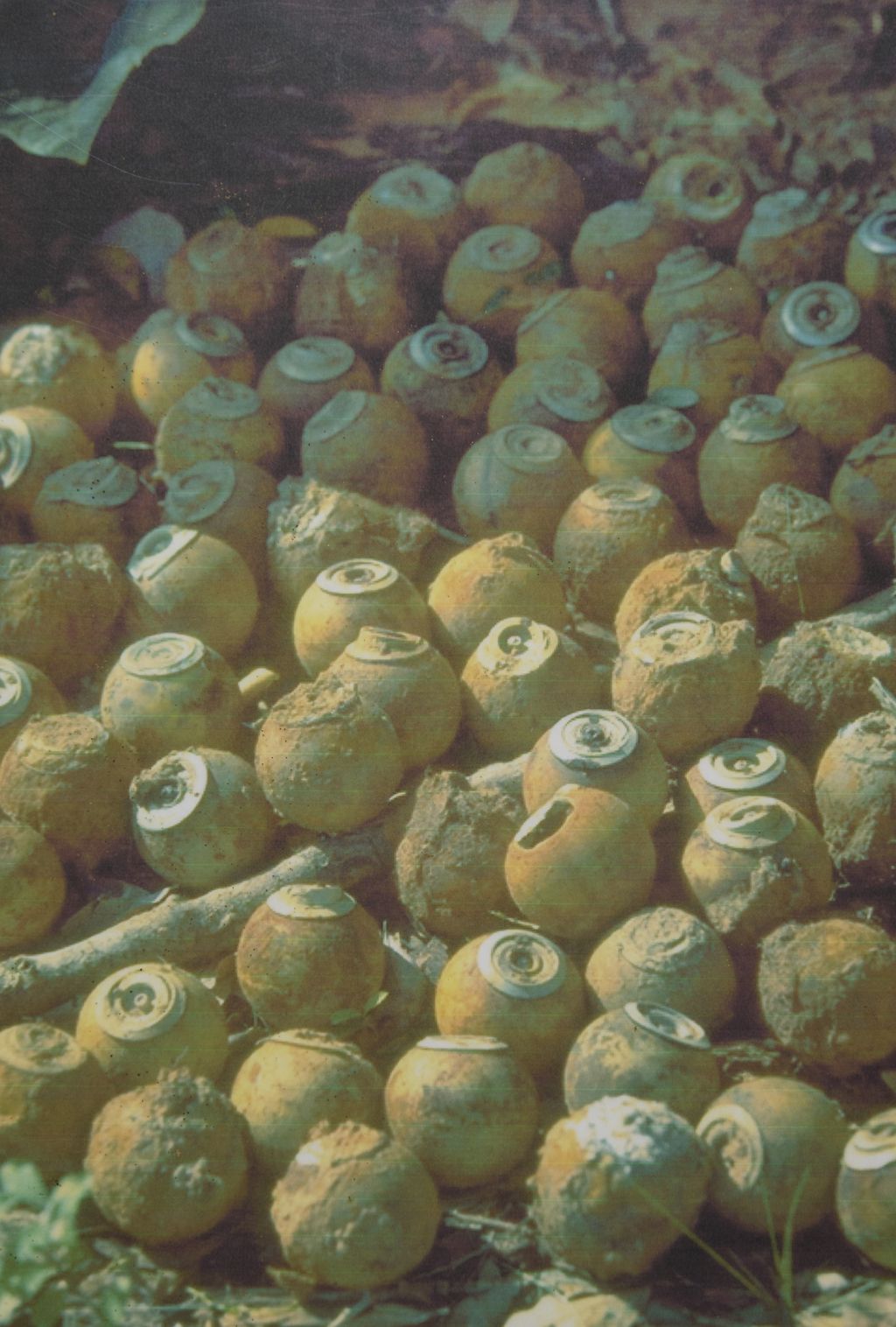 ລູກ​ລະ​ເບີດ​ທີ່​ຫຼົງ​ເຫຼືອ​ໃນ​ລາວ