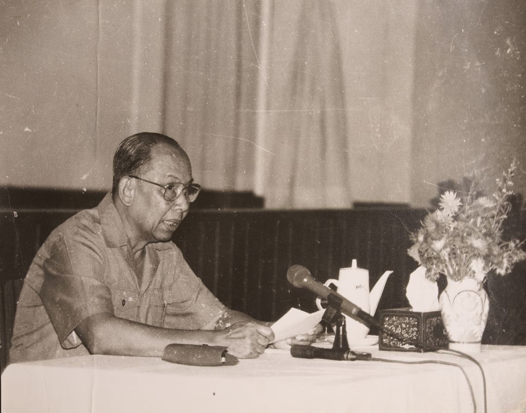 ທ່ານ ຄຳໄຕ ສີພັນດອນ ກ່າວຄຳປາໄສ