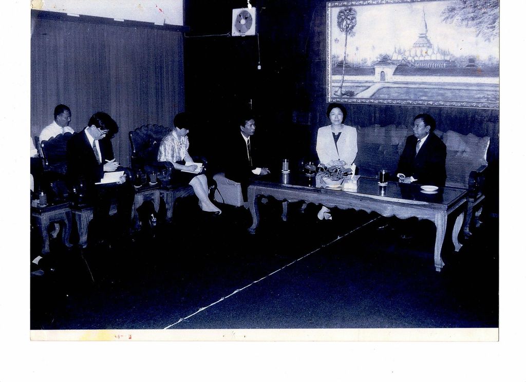 ທ່ານ ບຸນຍ​ັງ ວໍ​ລະ​ຈິດ ຕ້ອນ​ຮັບ​ຄະ​ນະ​ຜູ້​ແທນ​ສະ​ມາ​ຄົມ​ປະ​ຊາ​ຊົນ​ຈີນ