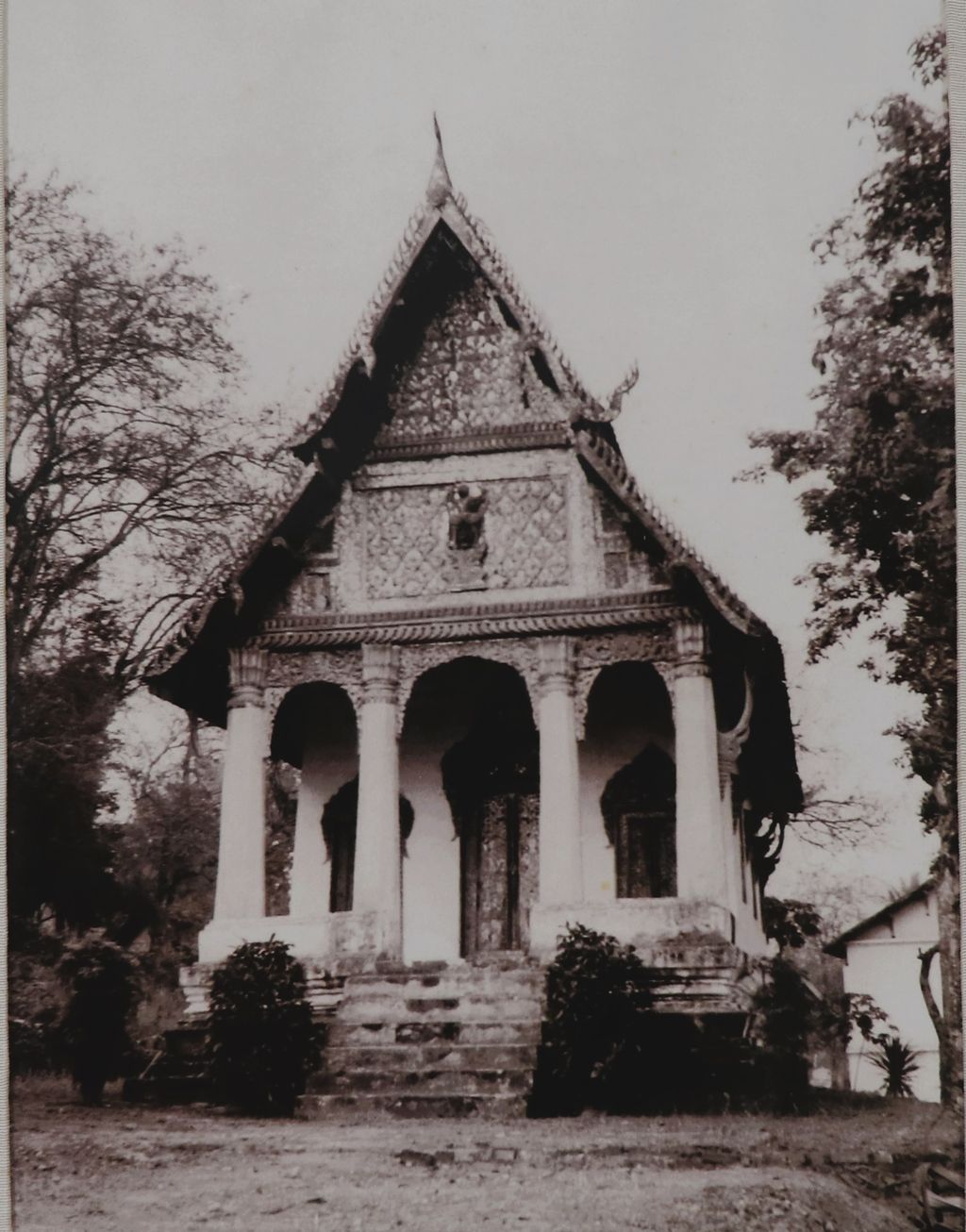 ຮູບພາບຂາວດໍາ ວັັດປ່າຮວກ ປີ 1930