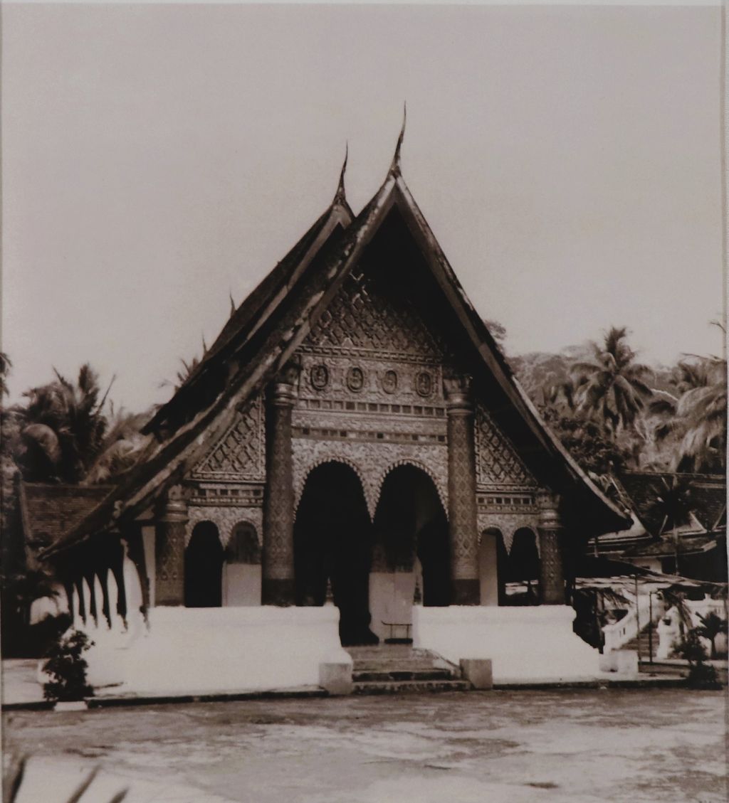 ຮູບພາບຂາວດໍາ ວັດຊຽງມ່ວນ ປີ 1930