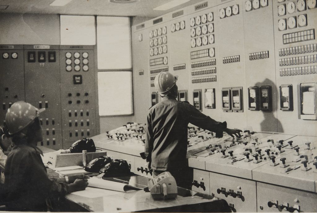 ຫ້ອງບັນຊາການເຂື້່ອນນ້ຳງື່ມ ແຂວງວຽງຈັນ