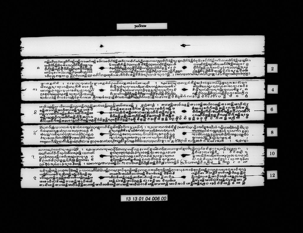 ຈຸລວັຄຄະ ປາລີ