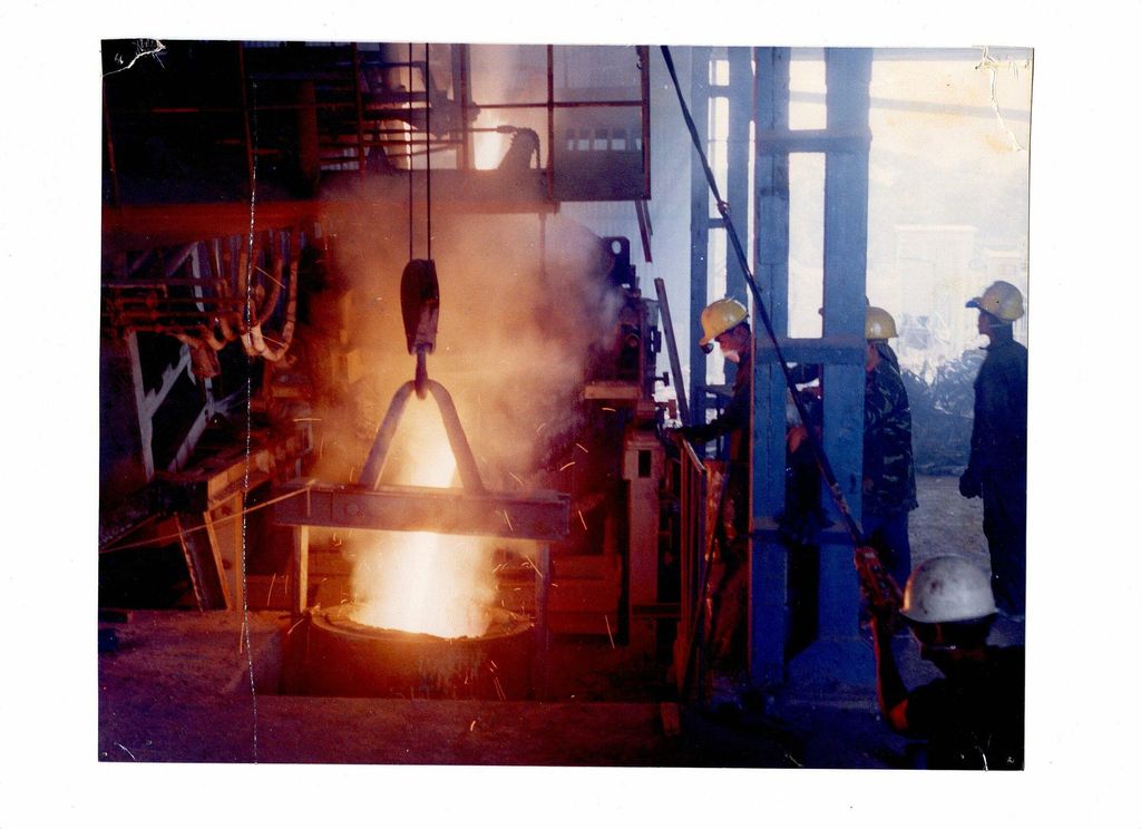 ການ​ຕົ້ມ​ເຫຼັກ​ເສດ​ທີ່​ມີ​ຢູ່​ພາຍ​ໃນ​ປະ​ເທດ​ເພື່ອ​ຜະ​ລິດ​ເປັນ​ເຫຼັກ​ເສດ​ຂະ​ໜາດ​ຕ່າງໆ