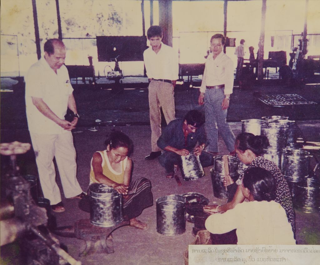 ການຜະລິດຊຸມປີທຳອິດຫຼັງຍົກຍ້າຍມາຈາກເຂດປົດປ່ອຍ