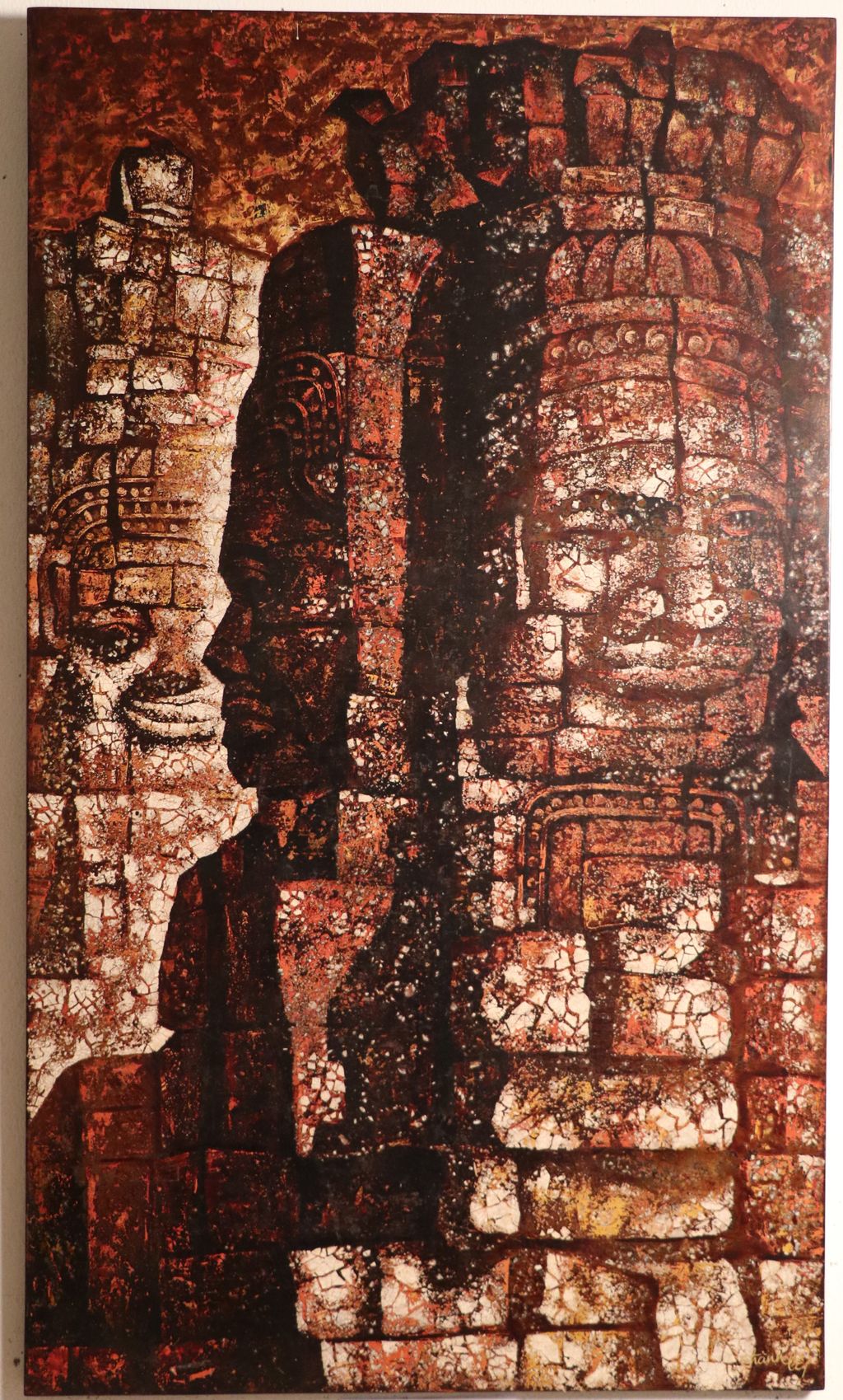 ຮູບຖ່າຍ ປະຣາຊະຕິກ ພົມສີ່ໜ້າ ສີລະປະກໍາປູເຈຍ ( Thanhlej ).