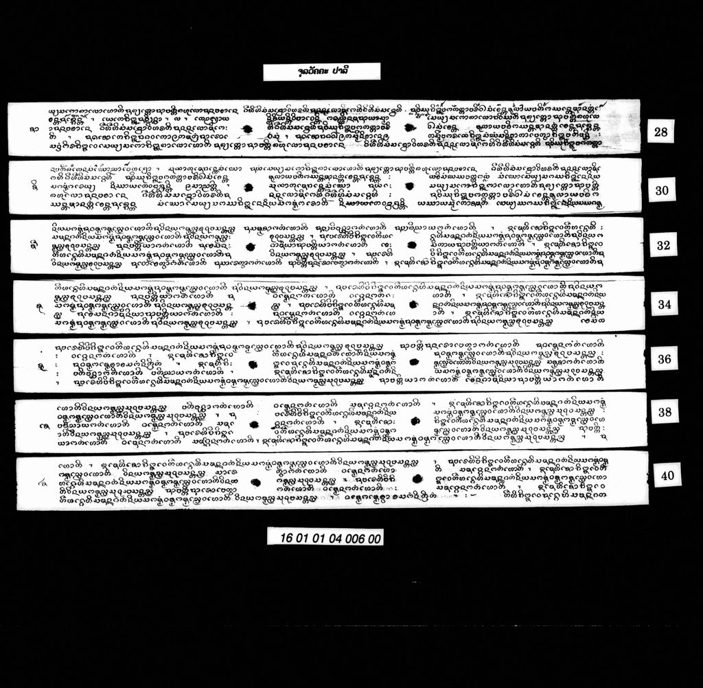 ຈຸລວັຄຄະ (ປາລີ)