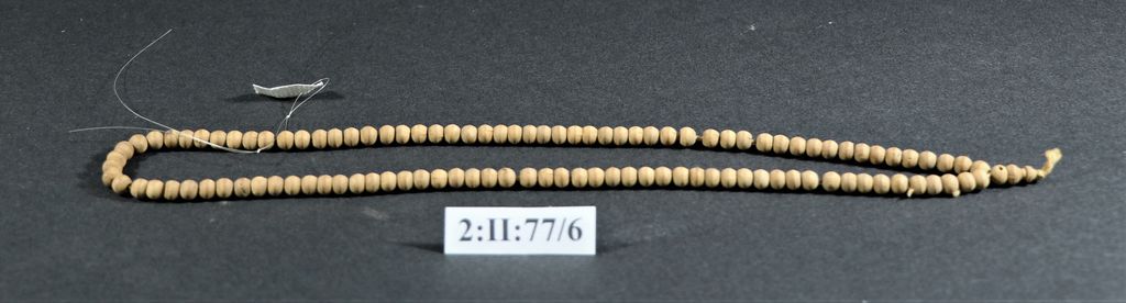 ສາຍຄໍໝາກຕຸ້ມ ເຮັດດ້ວຍຫວາຍ.