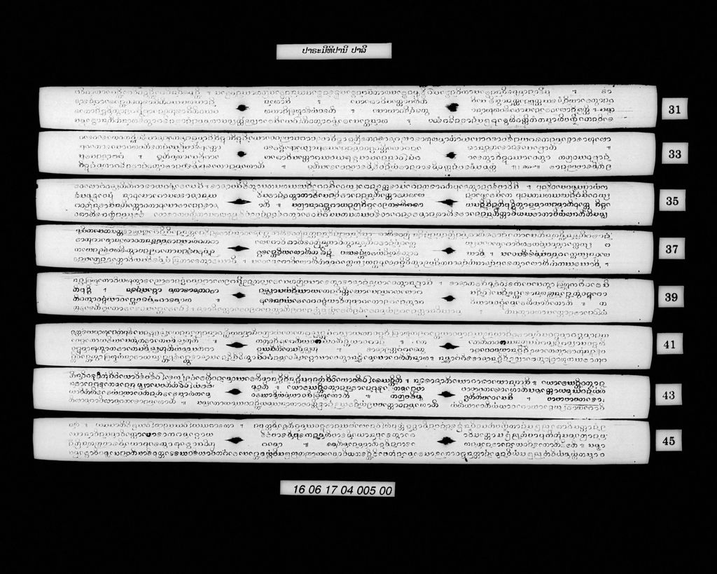 ປາຣະມີທິປະນີ (ປາລີ)