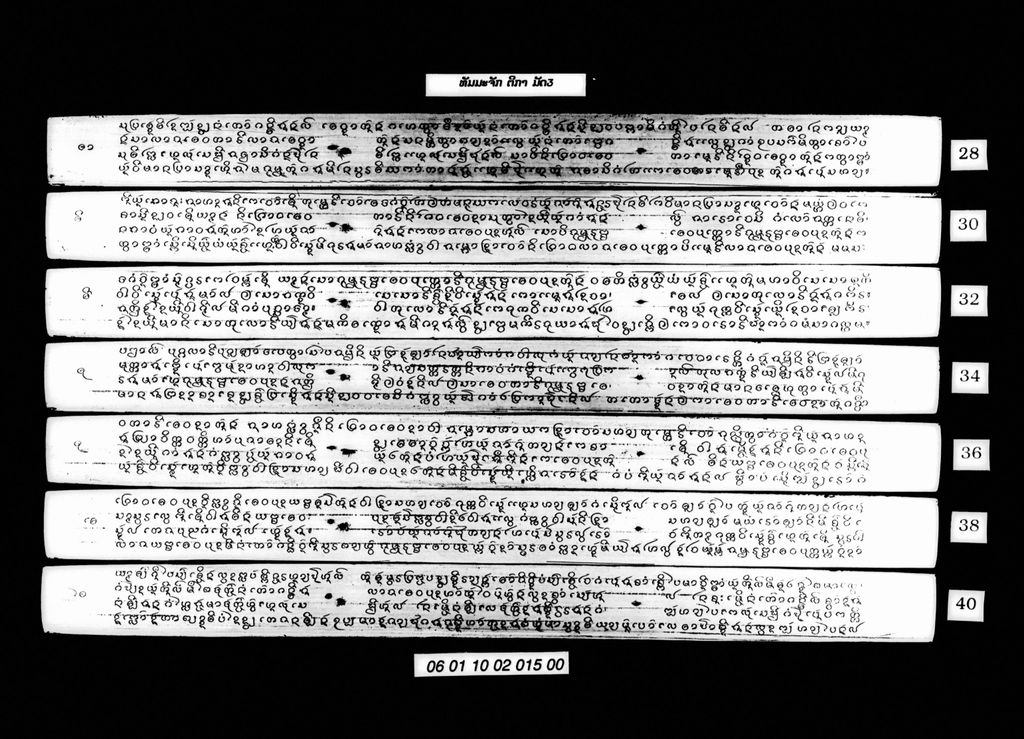 ທັມມະຈັກ ຕີກາ (ມັດ3)