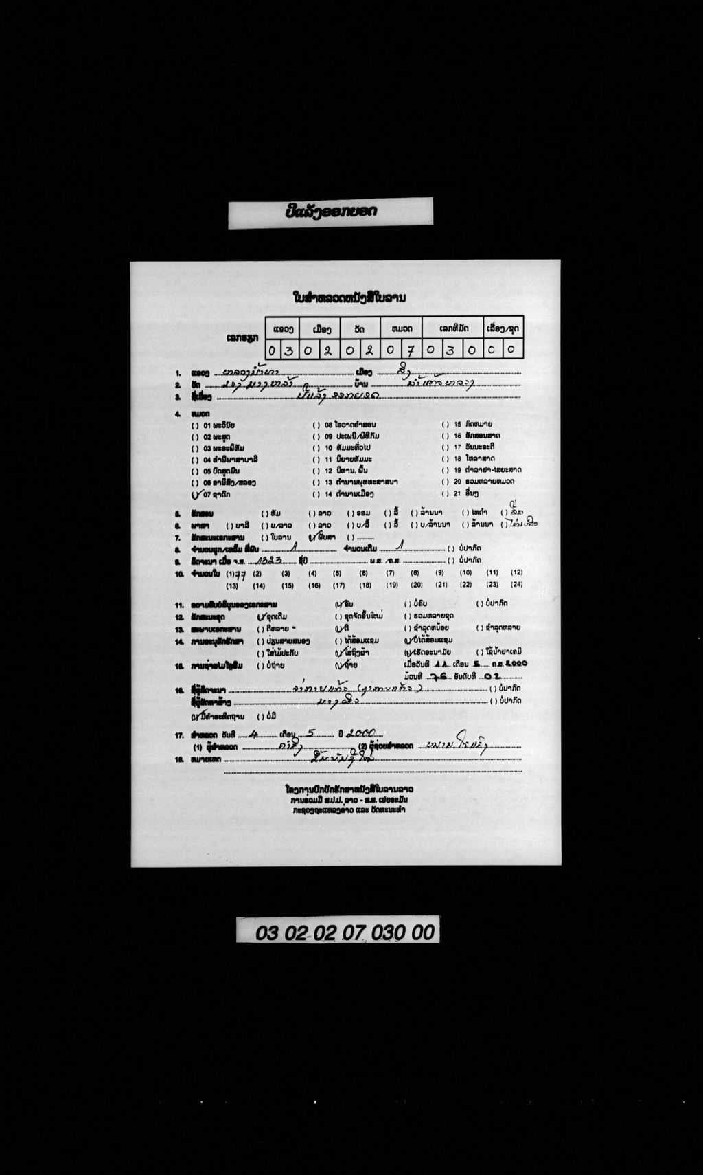 ປີແລ້ງອອກຍອດ