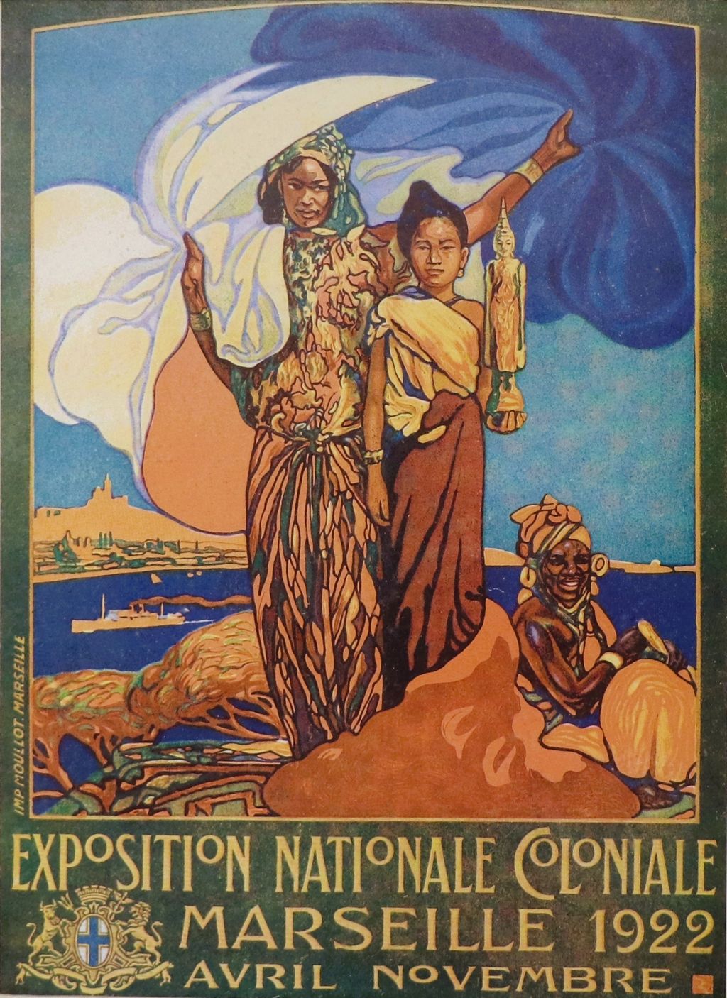 ຮູບພາບສີ ໃບປະກາດຂອງແດເລແປງ ປີ 1922