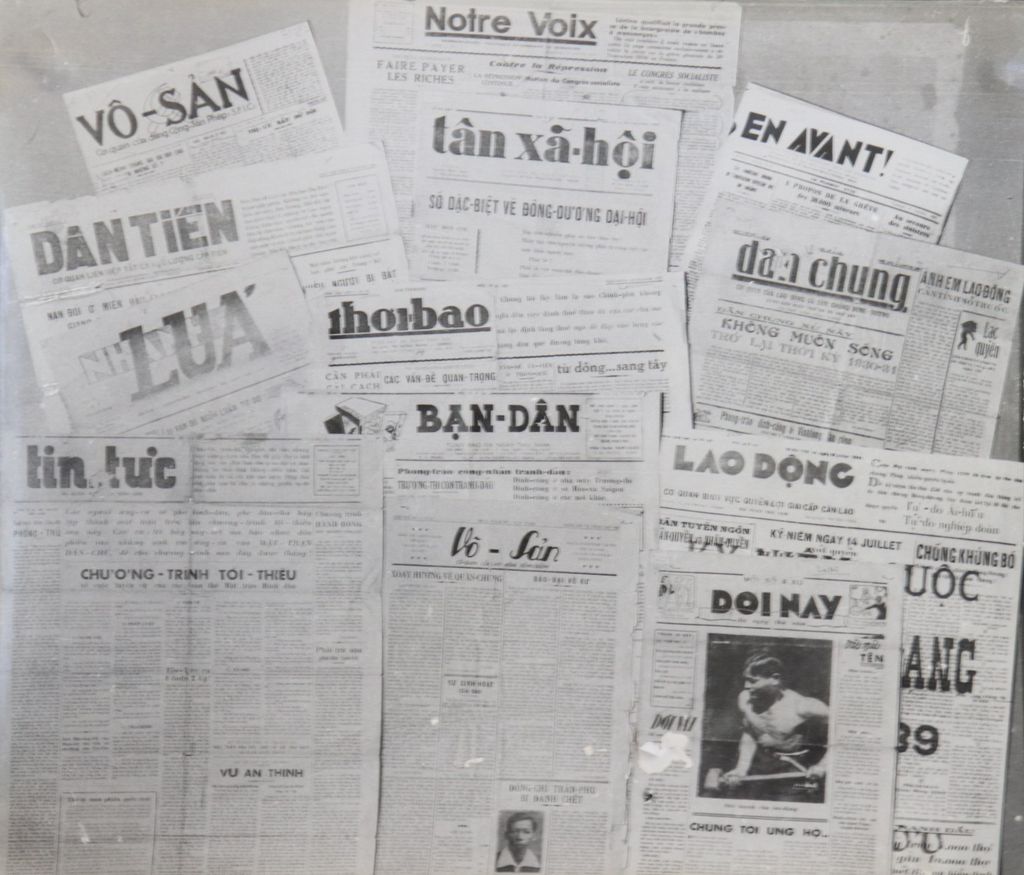 ໜັງ​ສື​ພິມ​ສຳ​ນັກ​ຕ່າງໆ​ຂອງ​ຫວຽດນາມ