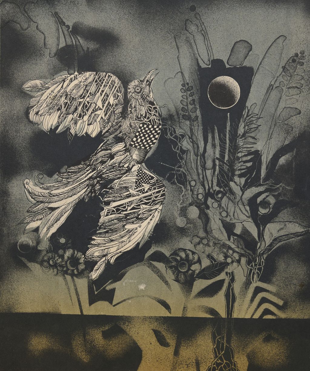 ຮູບ​ແຕ້ມ​ນົກ