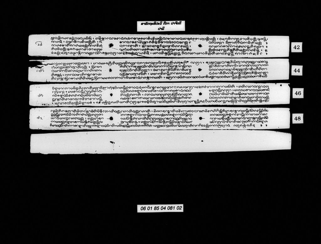 ສາຣັຕຖະທິປະນີຕີກາປາຈິຕຕີ(ປາລີ)