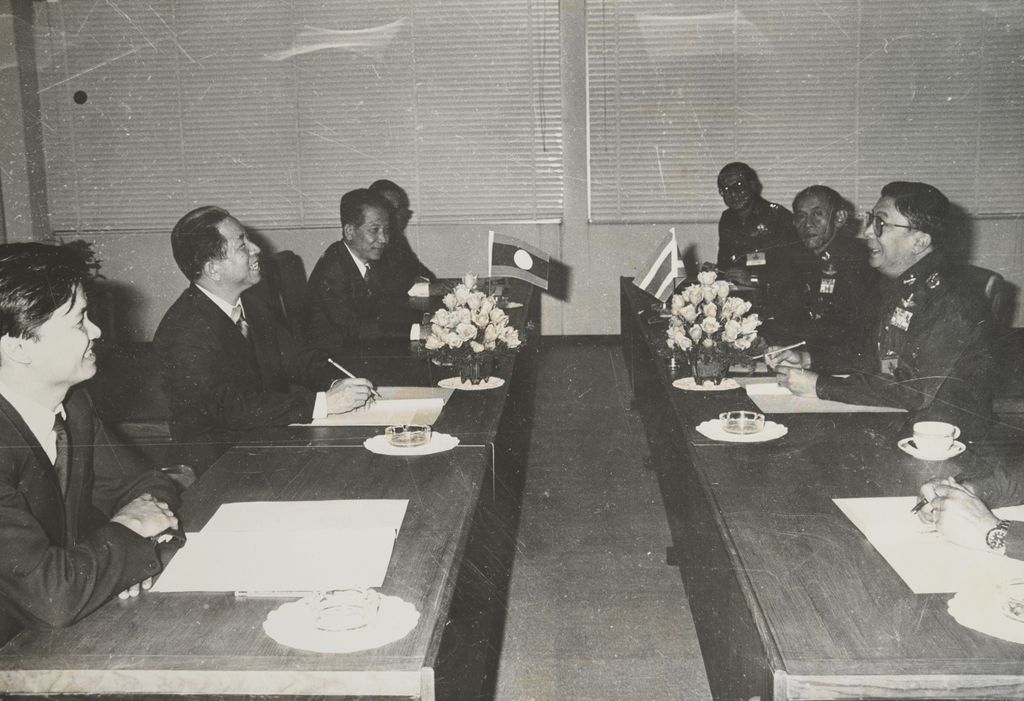 ຜູ້ຕ່າງໜ້າລາວ-ໄທເຈລະຈາຍຸດຍີງກໍລະນີຜິດພາດຊາຍແດນບໍ່ແຕນປີ 1988