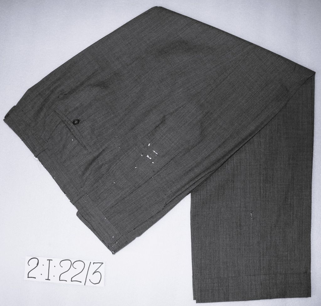 ໂສ້ງ ຜ້າສີຂີ້ເທົ່າ