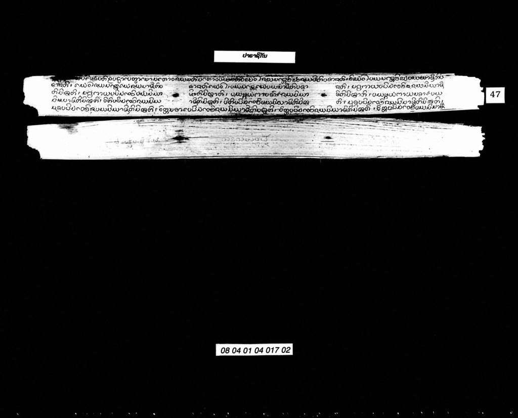 ປາຣາຊິກັນ ປາລີ