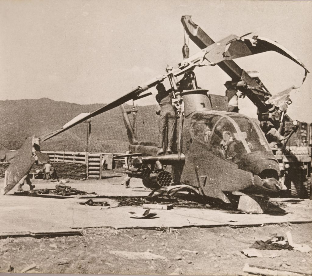 ຍົນຂອງອາເມຮິກາທີ່ຖືກຍິງຕົກ