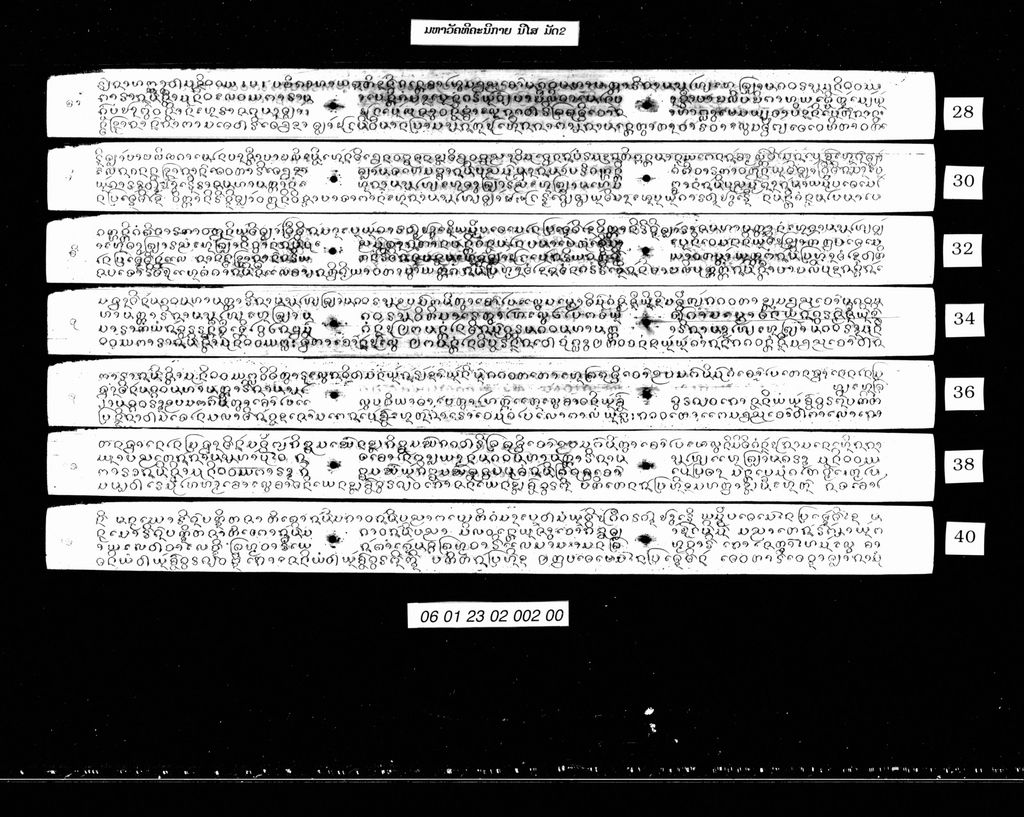 ມຫາວັຄທີຄະນິກາຍ (ນິໄສ) ມັດສອງ