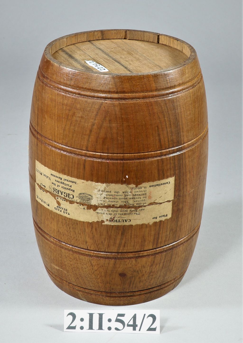 ແອບໃສ່ຢາດູດ ຊີກາ ເຮັດດ້ວຍໄມ້.