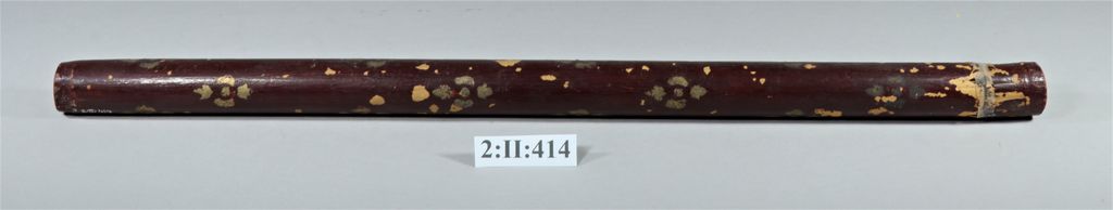 ບັ້ງບັນຈຸສານ ເຮັດດ້ວຍໄມ້ ທານໍ້າຫາງ ພອກຄໍາປີວ.