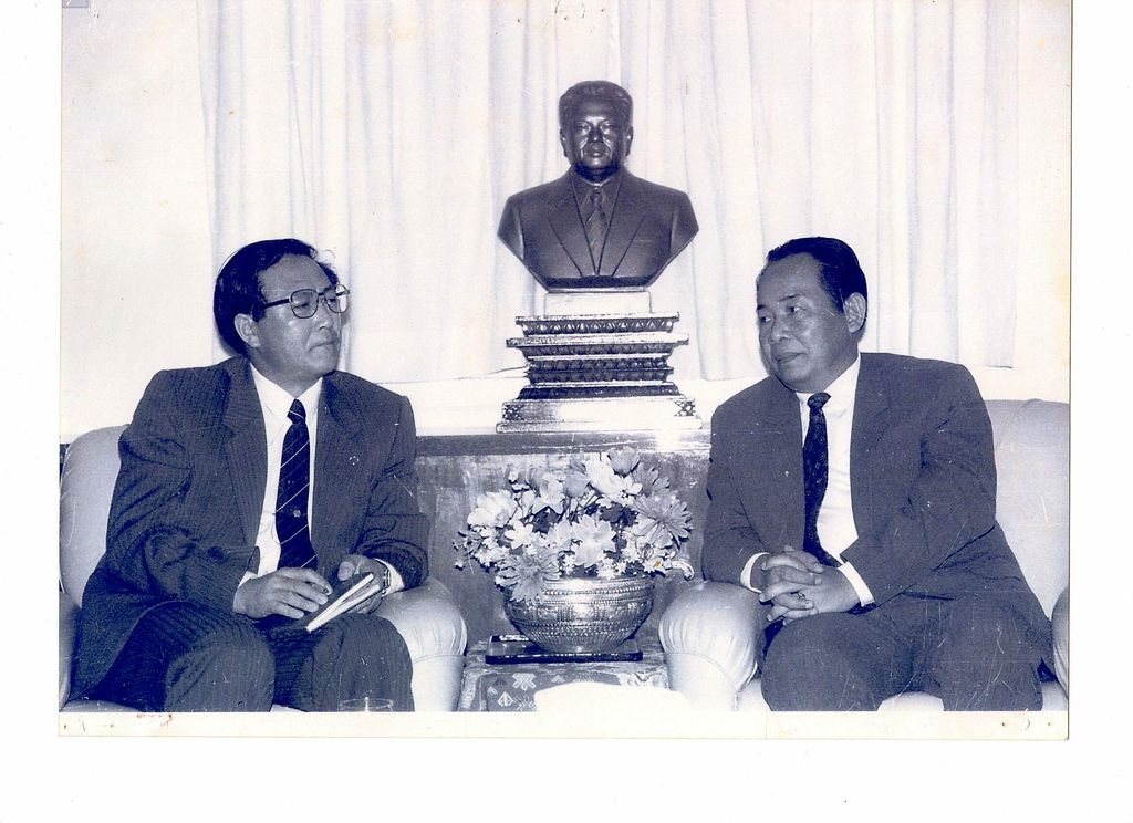 ທ່ານ ຄຳໄຕ ຕ້ອນຮັບການນຳຂັ້ນສູງຕ່າງປະເທດ