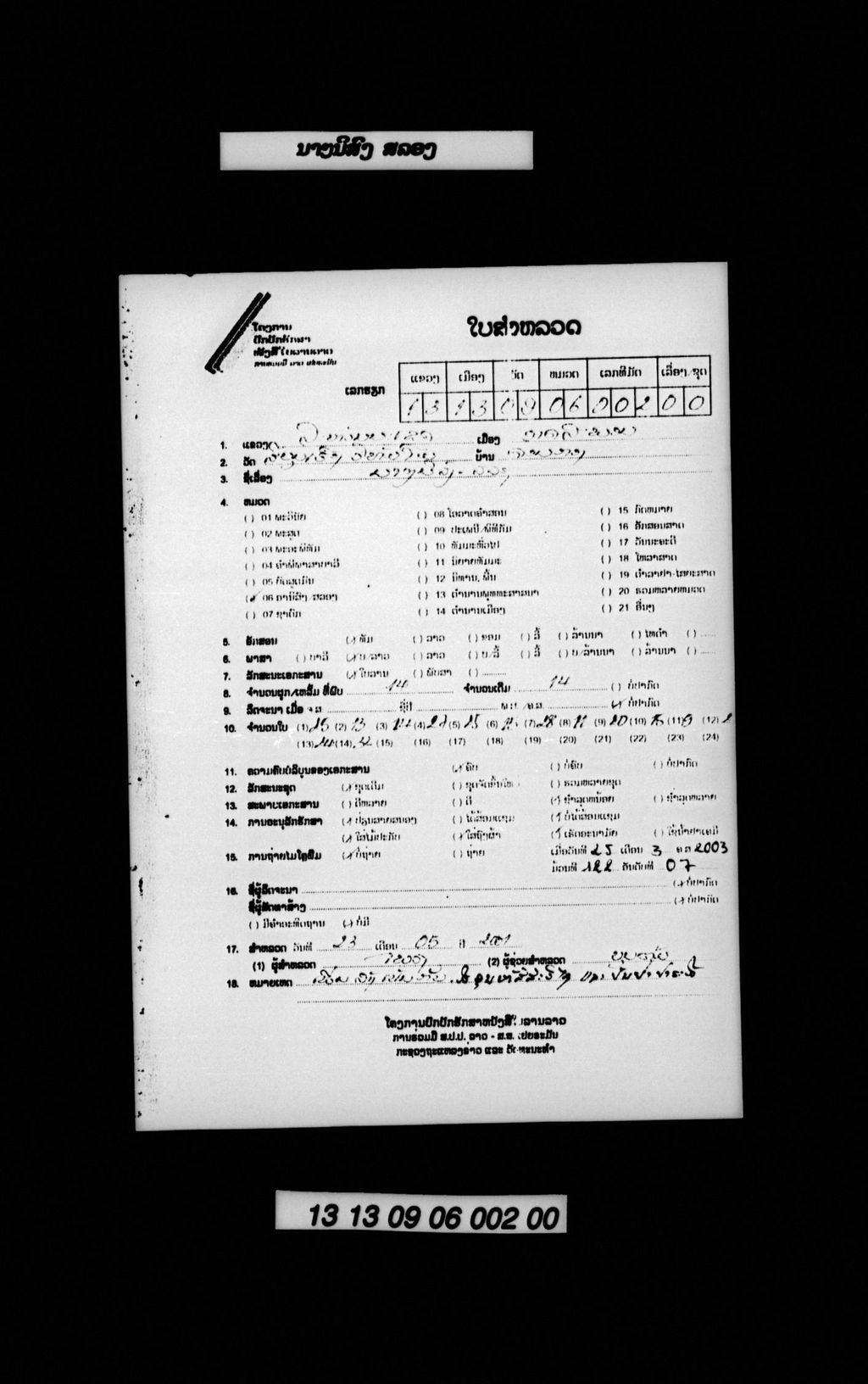 ນາໆນິສົງ ສລອງ