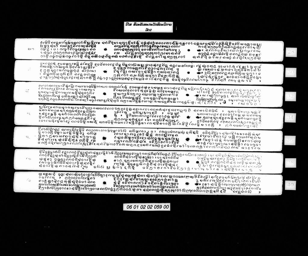 ນິໄສ ສີລະຂັນທະກະວັກທີຄະນິກາຍ (ມັດ2)
