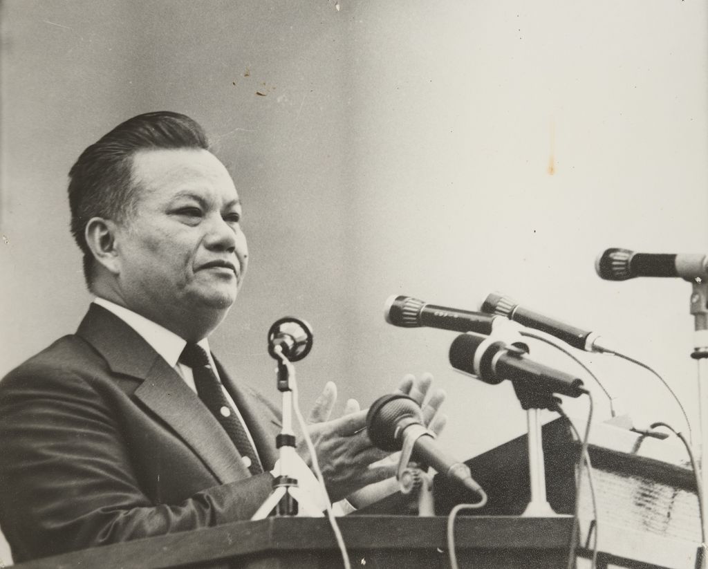 ທ່ານ ໄກ​ສອນ ພົມ​ວິ​ຫານ ກ່າວ​ຄຳ​ປາ​ໄສ