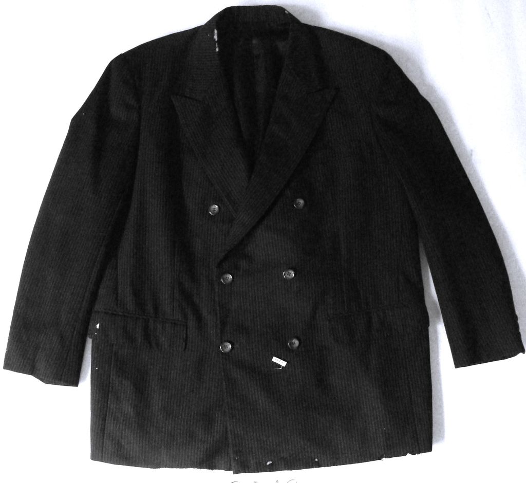 ເສື້ອແວັດ ຜ້າແຊກ ສີດໍາຫມົ່ນ