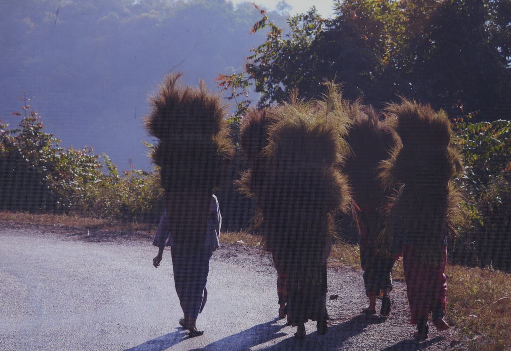 ປະ​ຊາ​ຊົນ​ຍ່າງ​ຕາມ​ທາງ