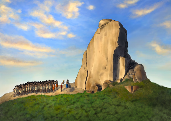 Natural Landscape of the Vat Phou-Champasak Site